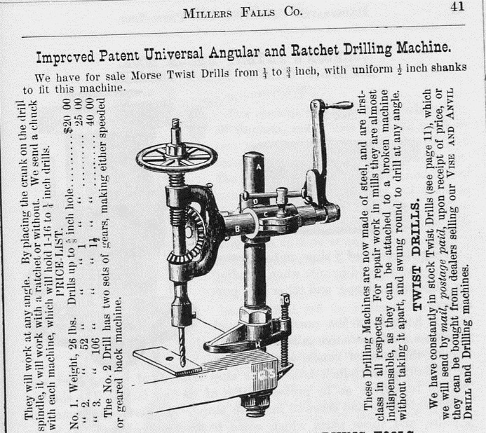 Millers Falls Drill Presses - Timetestedtools